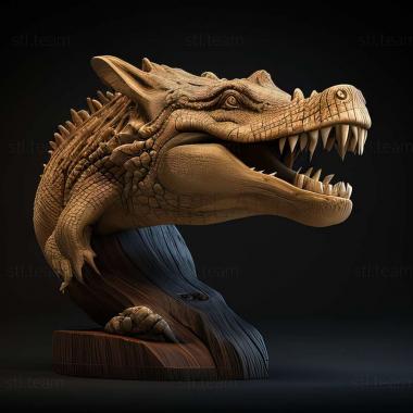 3D model Shamosuchus (STL)